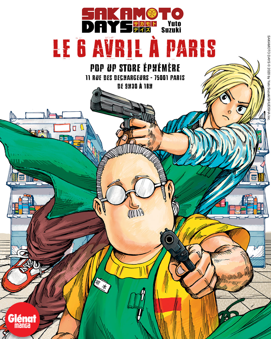Sortie du manga Sakomoto Days